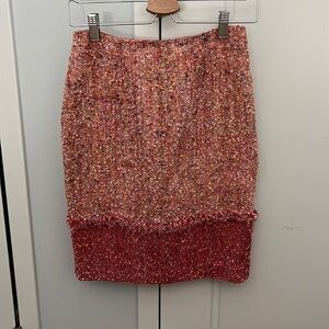 Carolina Herrera tweed skirt, size 4